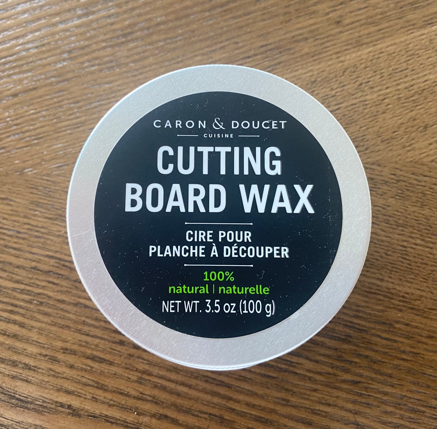 Cutting Board Wax - 100% Natural, Food Safe